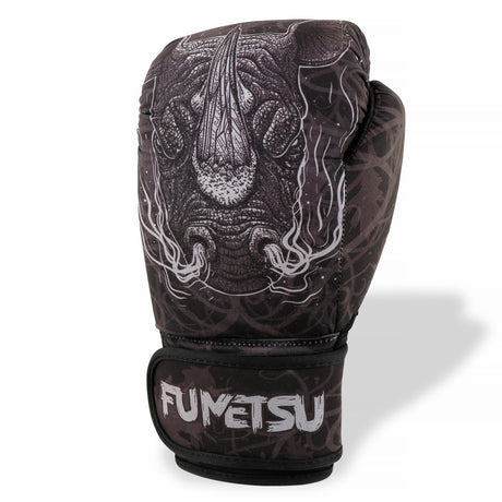 Fumetsu Rampage Washable Boxing Gloves Black/Grey