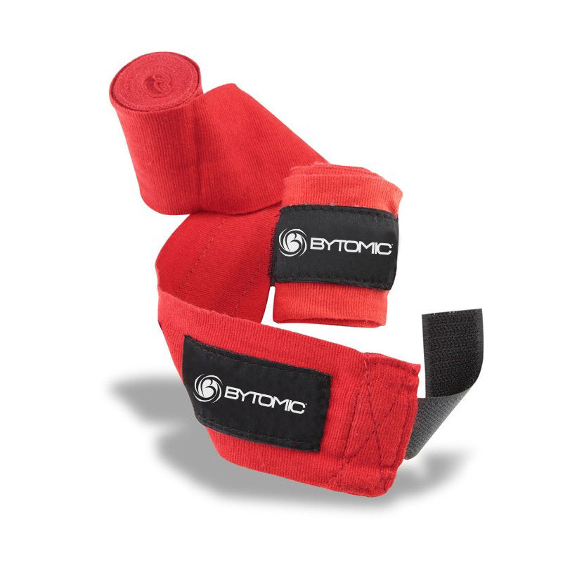 Bytomic Heavy Duty Hand Wraps Red