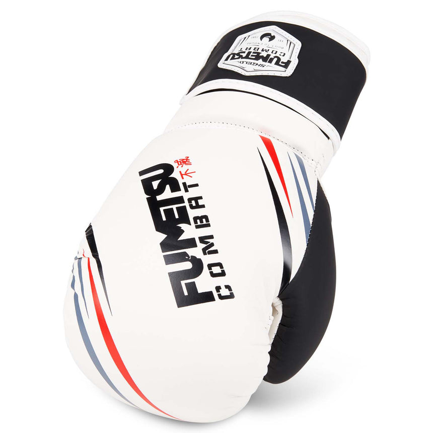 Fumetsu Shield Boxing Gloves White-Black