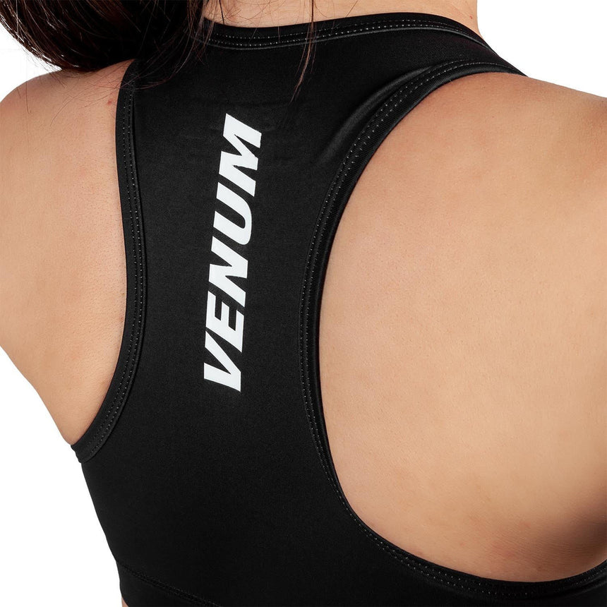 Venum Womens Rapid 2.0 Sports Bra Black/White