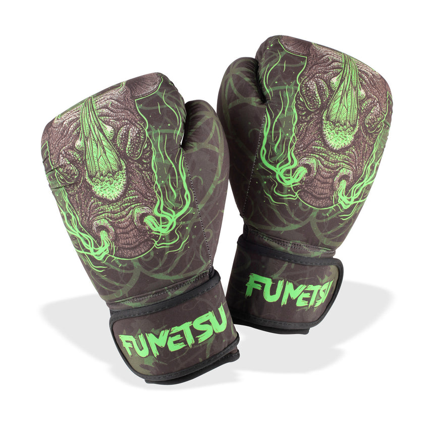 Fumetsu Rampage Washable Boxing Gloves Black-Green