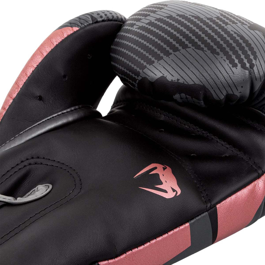 Venum Elite Boxing Gloves Black-Pink