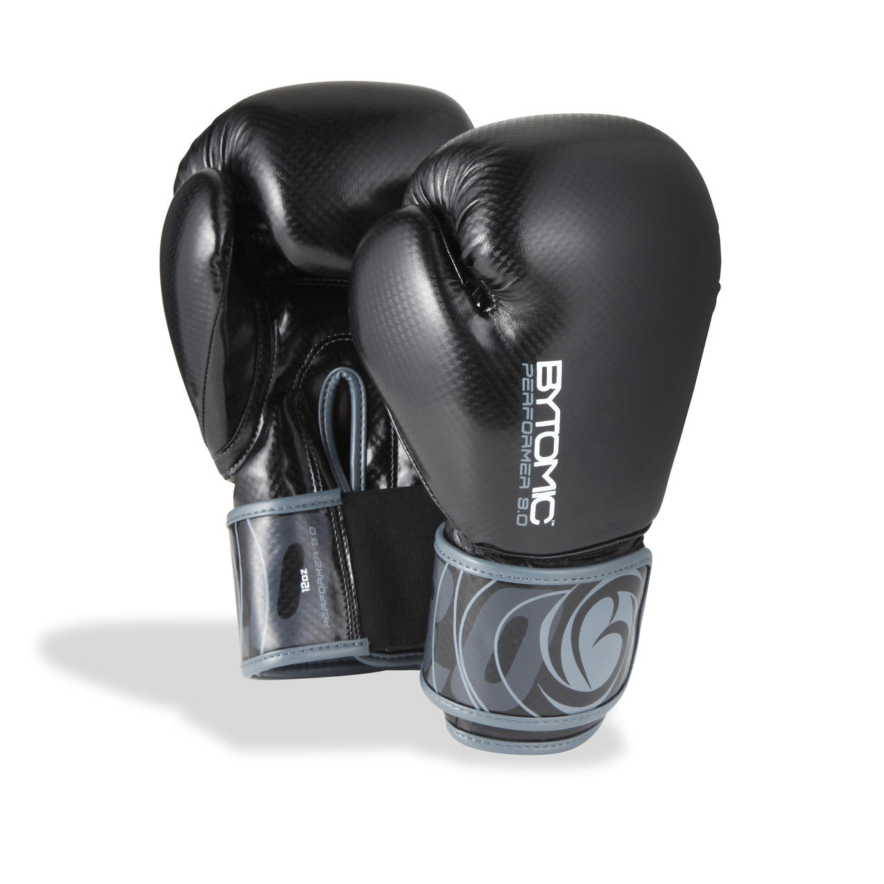 Bytomic Performer 3.0 Carbon Boxing Gloves Black Grey Made4Fitness