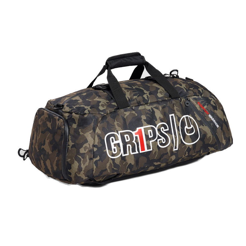 Gr1ps Duffel Backpack 2.0 Woodland Camo