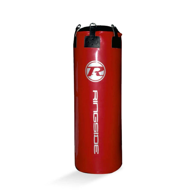 Ringside G2 Synthetic Leather Jumbo Punch Bag Metallic Red/Silver