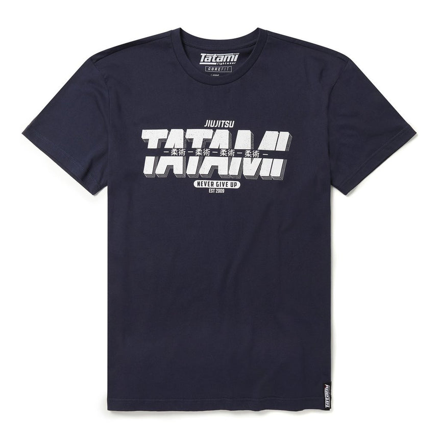 Tatami Fightwear Burnout T-Shirt Navy