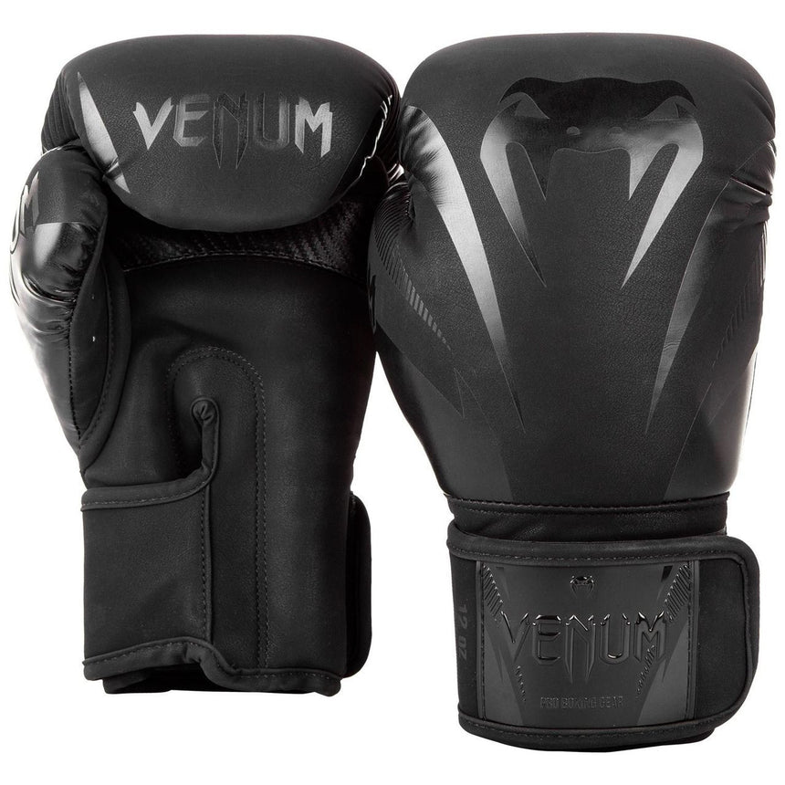 Venum Impact Boxing Gloves Black/Black