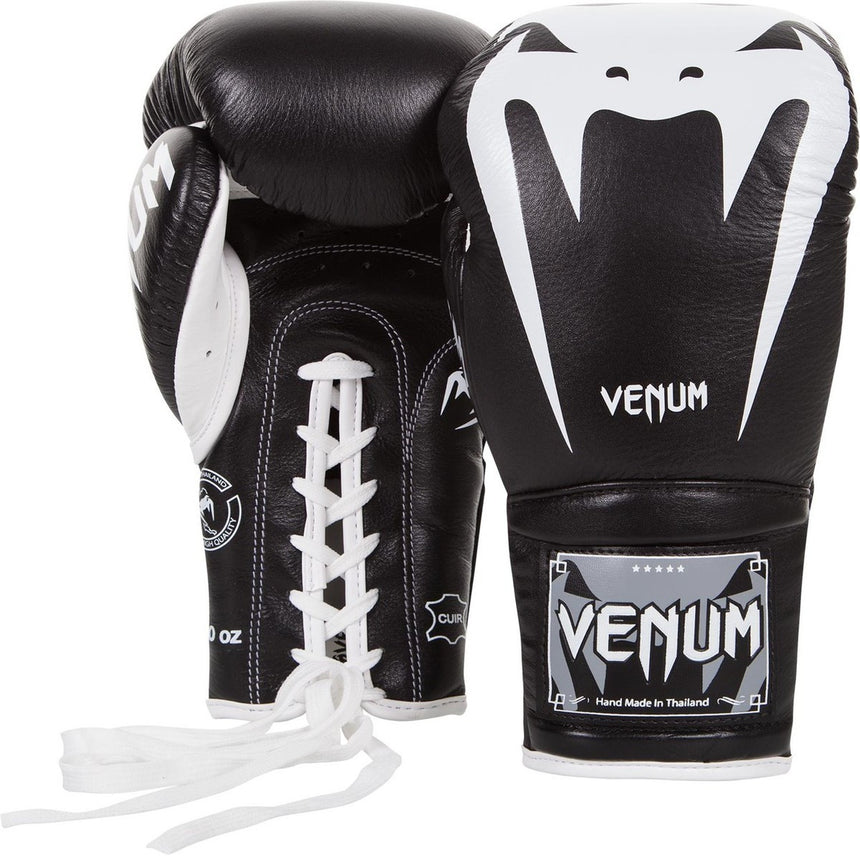 Venum Giant 3.0 Laced Boxing Gloves Black