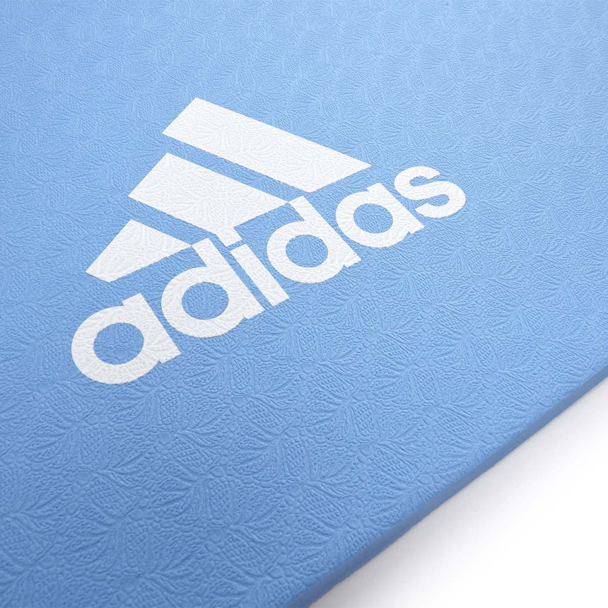 Adidas 8mm Yoga Mat Glow Blue