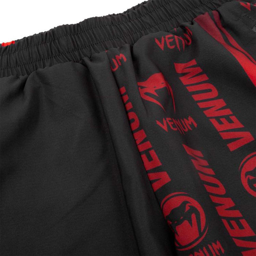 Venum Logos Training Shorts Black-Red