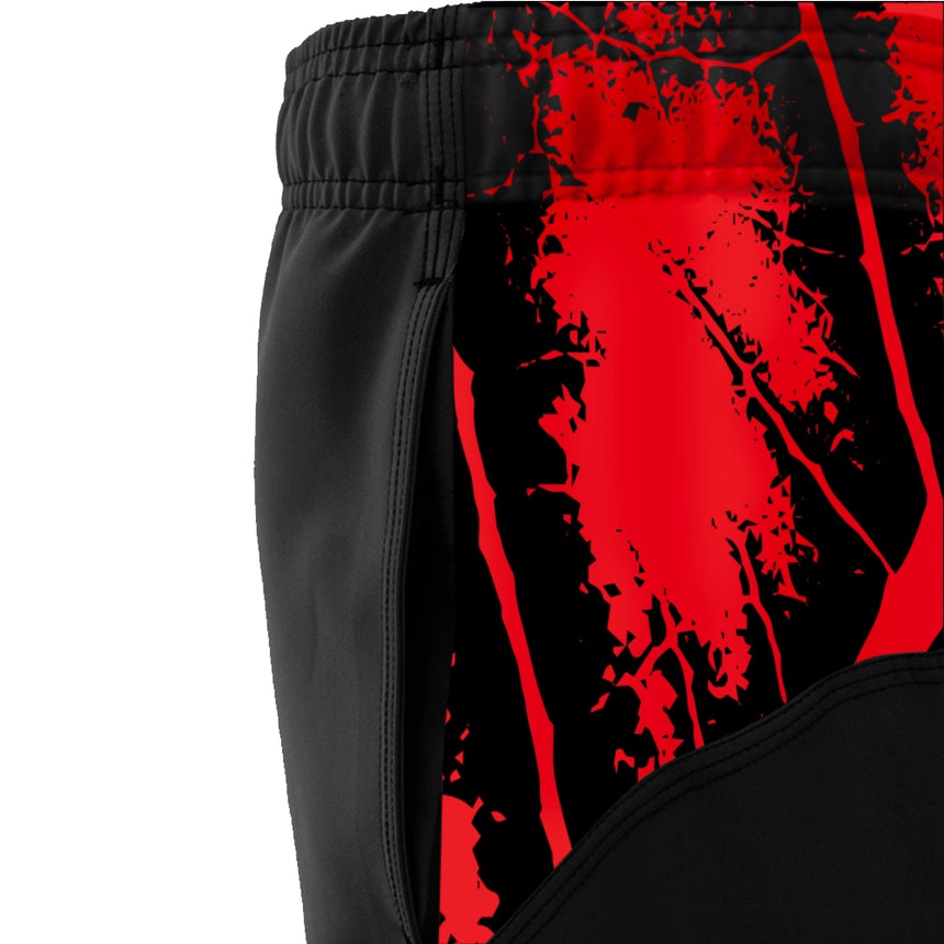 Clinch Gear AMRAP City Shorts Black/Red