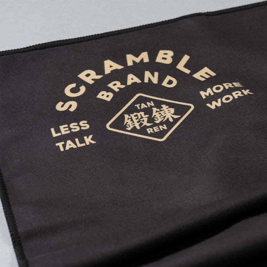 Scramble Brand Less Talk More Work Microfibre Towel