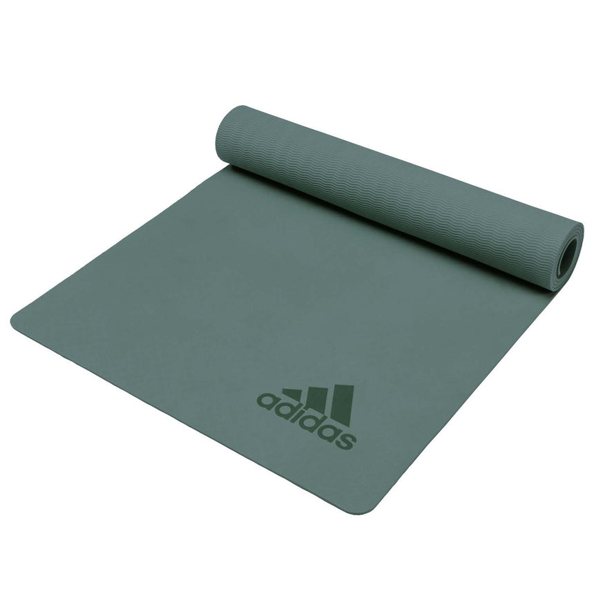 Adidas Premium 5mm Yoga Mat Raw Green