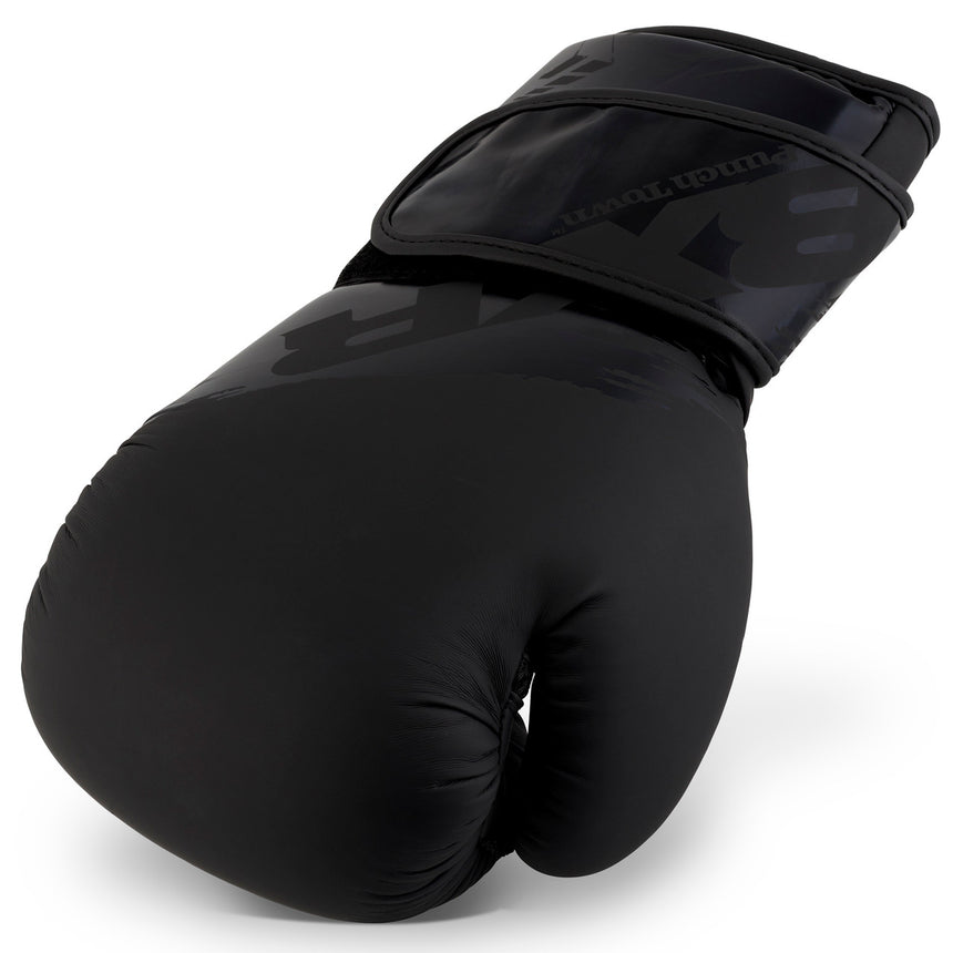 PunchTown BXR KR Boxing Glove Black-Black