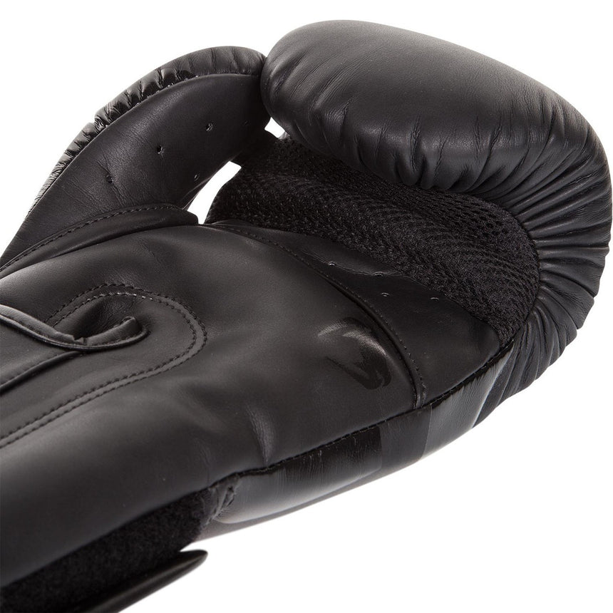 Venum Elite Boxing Gloves Black-Black