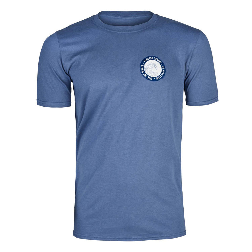 Fumetsu Waves T-Shirt Blue