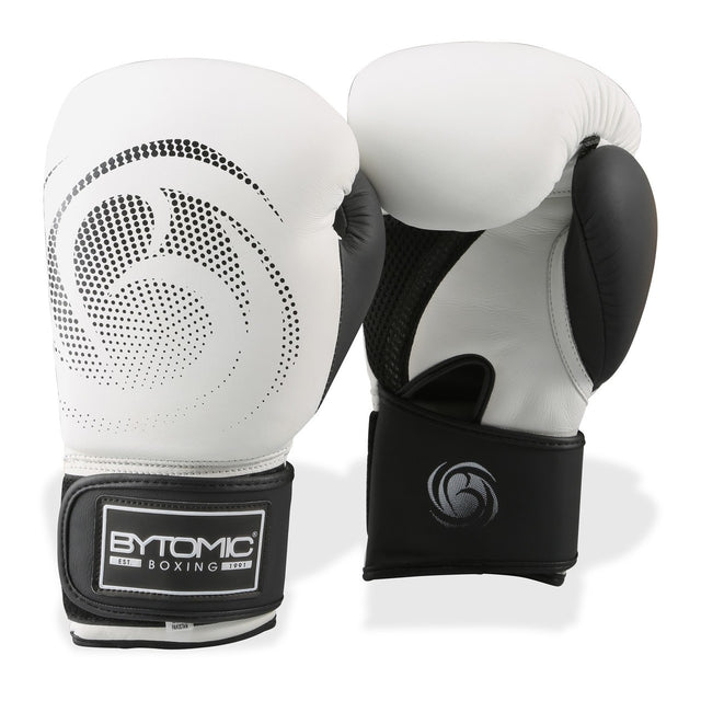 Bytomic Legacy Leather Boxing Gloves White/Black
