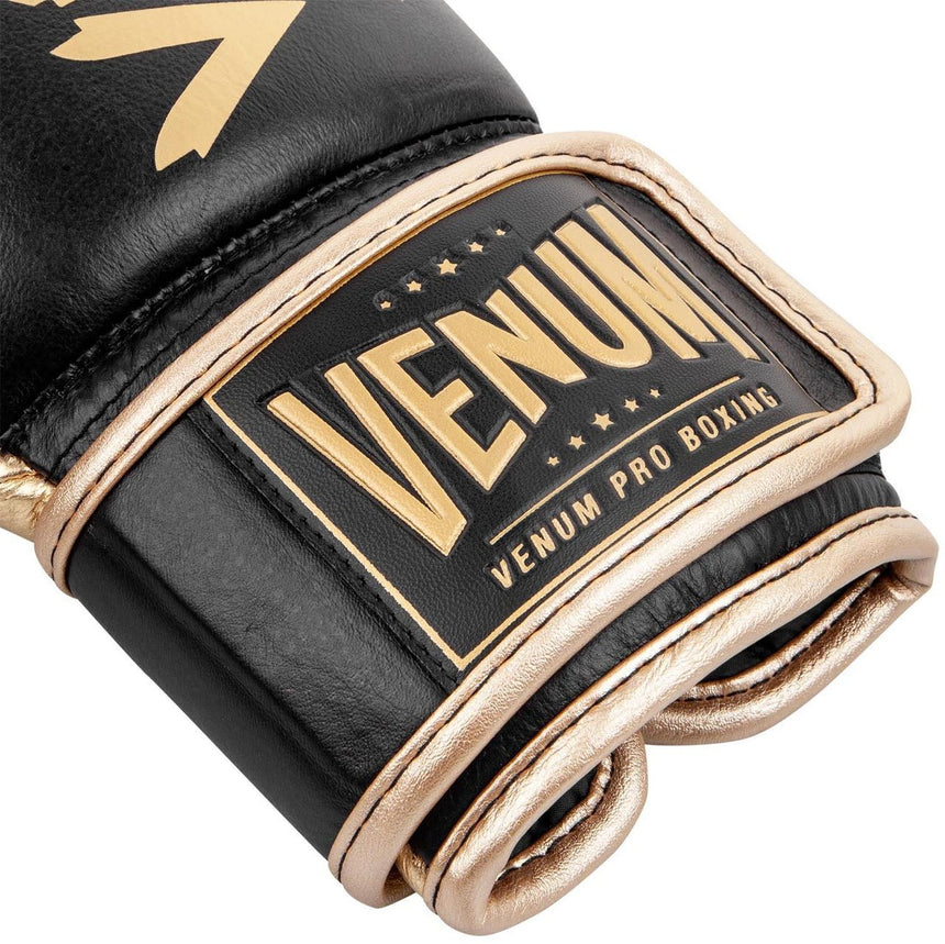 Venum Hammer Pro Boxing Gloves Black/Gold
