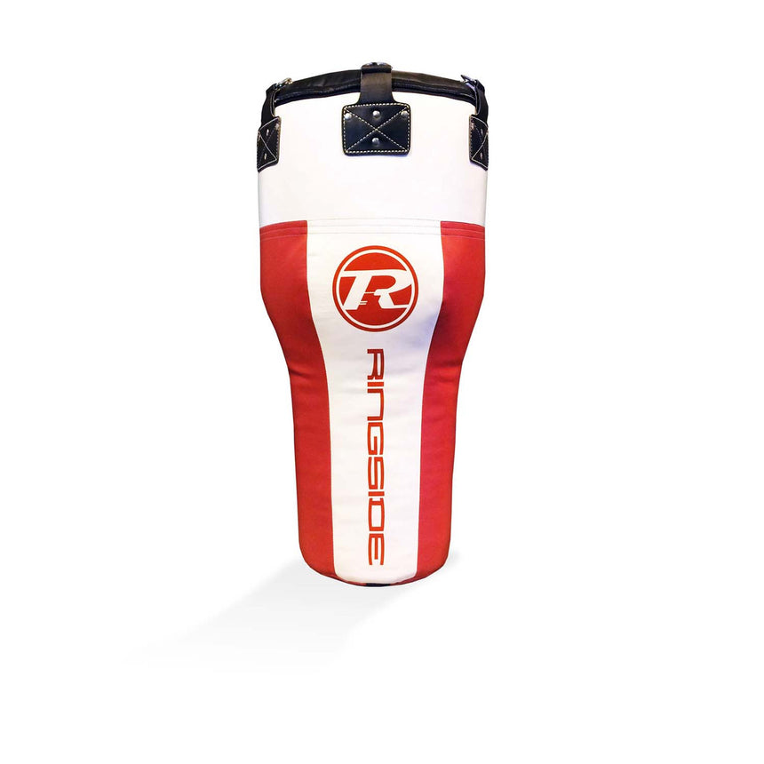 Ringside Synthetic Leather Angle Punch Bag Red-White