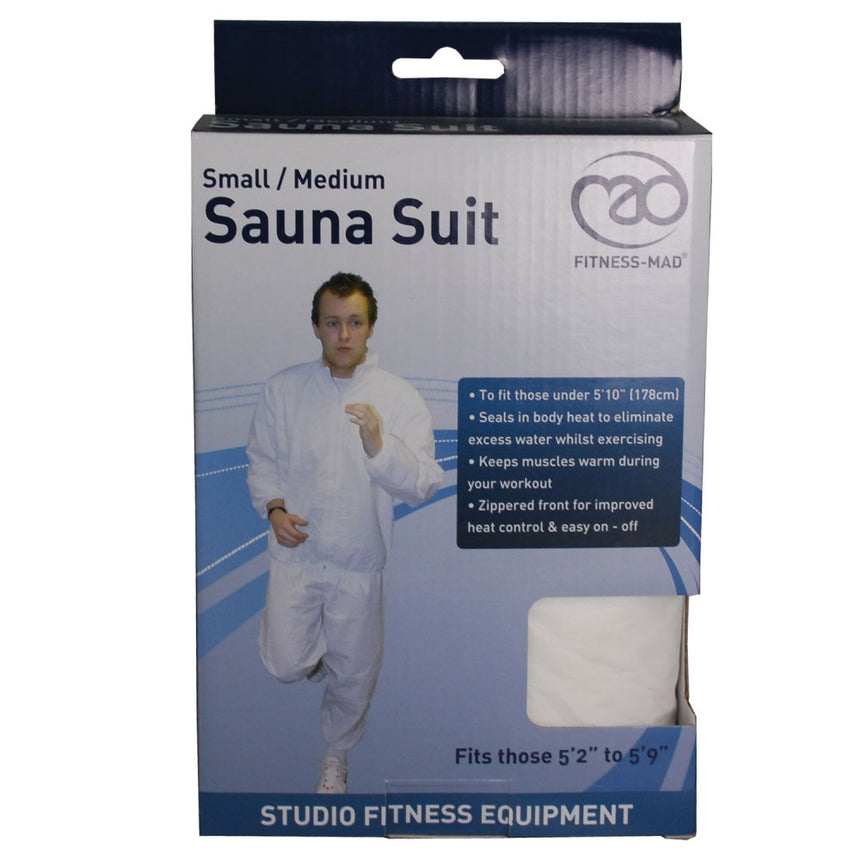 Fitness Mad Sauna Suit White