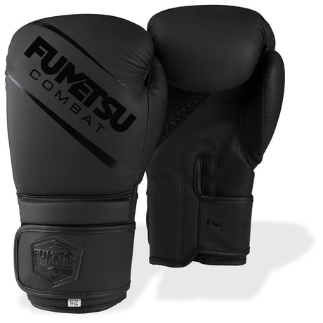 Fumetsu Shield Boxing Gloves Black/Black