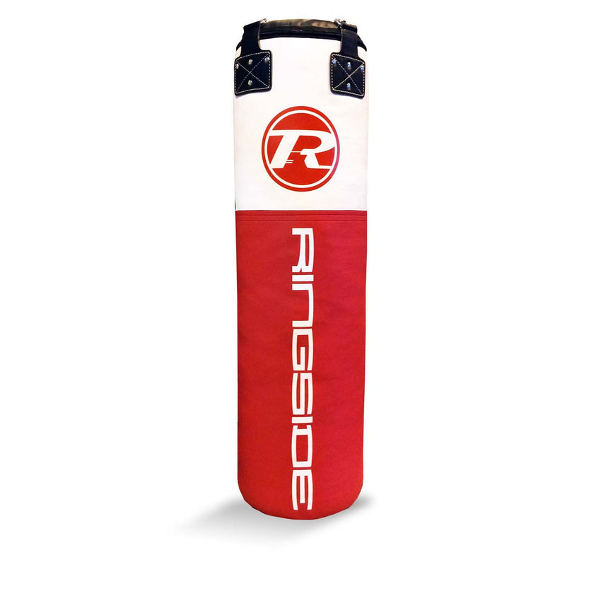 Ringside Synthetic Leather 4ft Punch Bag Red-White