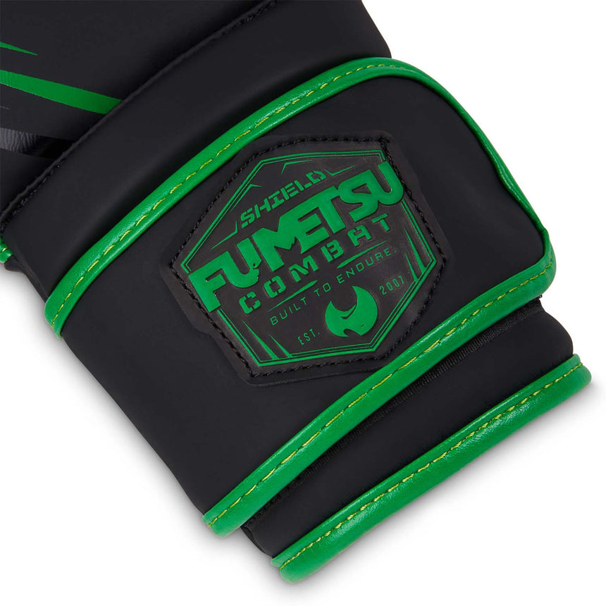 Fumetsu Shield Kids Boxing Gloves Black-Green