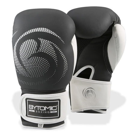 Bytomic Legacy Leather Boxing Gloves Black/White