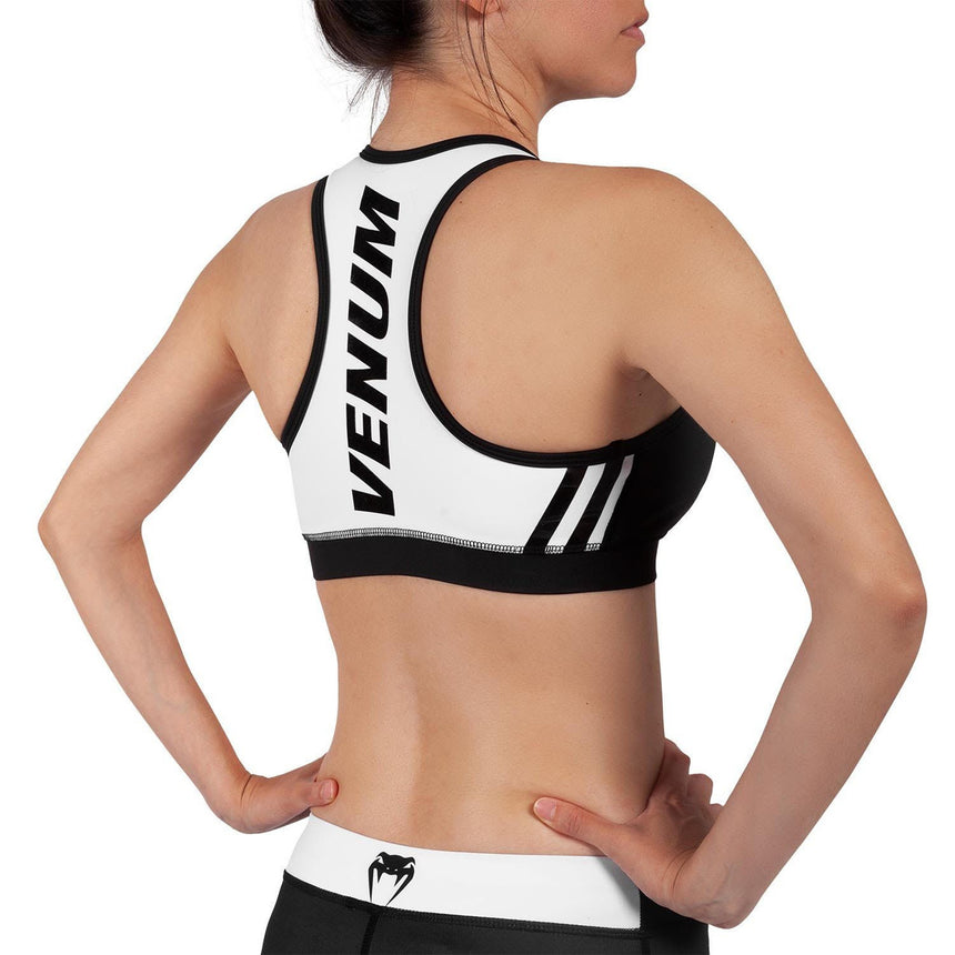 Venum Womens Power 2.0 Sports Bra Black-White