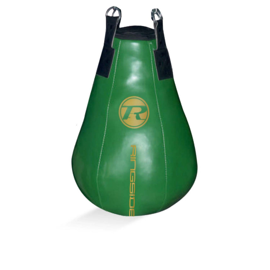 Ringside G2 Synthetic Leather Maize Punch Bag Metallic Green/Silver