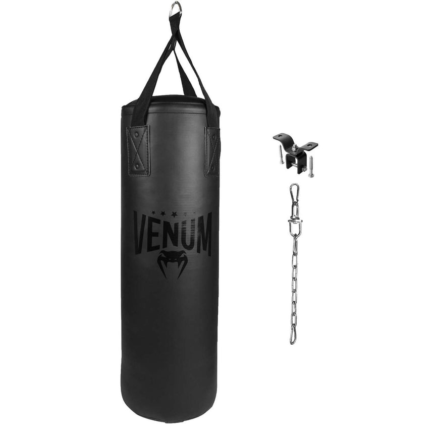 Venum Origins Heavy Punch Bag Kit Black-Black