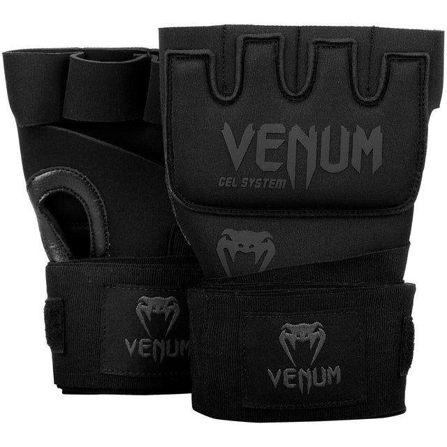 Venum Kontact Gel Wrap Gloves Black/Black