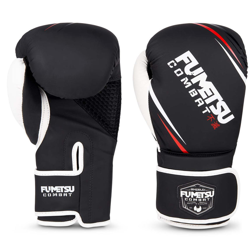 Fumetsu Shield Boxing Gloves Black-White