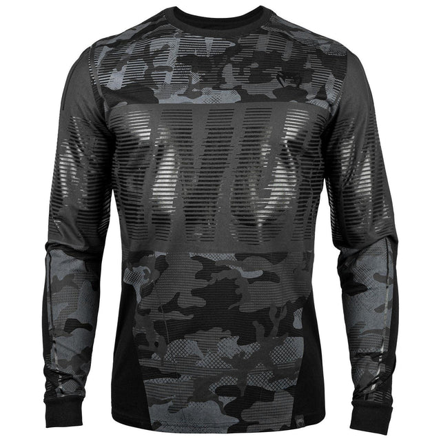 Venum Tactical Long Sleeve T-Shirt Black/Black